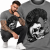 KOSZULKA HORROR SKULL CROW